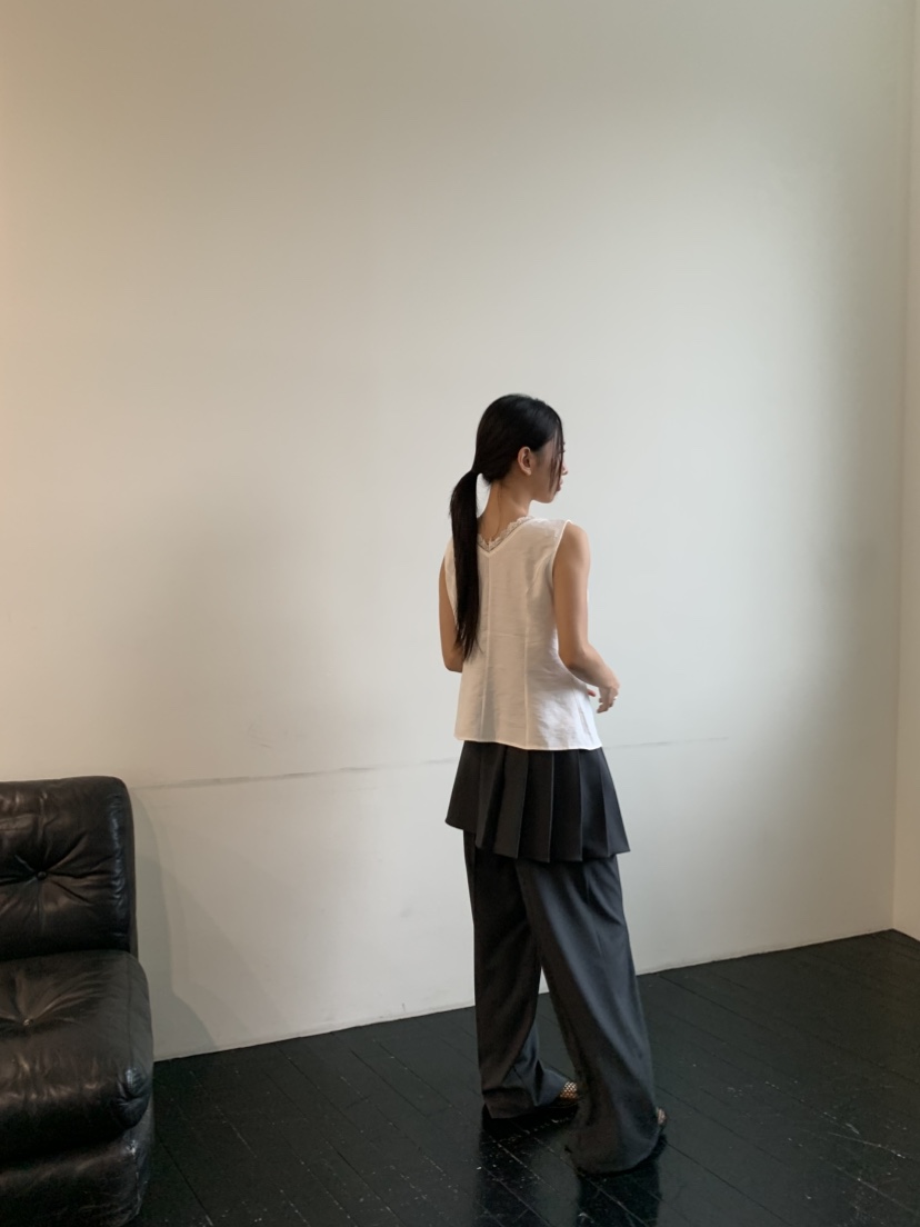 MURMUR韓國㊣直郵東大門代購女裝新款25春夏時尚休閑吊帶背心MURMUR吊帶/背心
