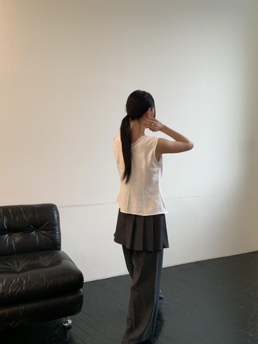 MURMUR韓國㊣直郵東大門代購女裝新款25春夏時尚休閑吊帶背心MURMUR吊帶/背心