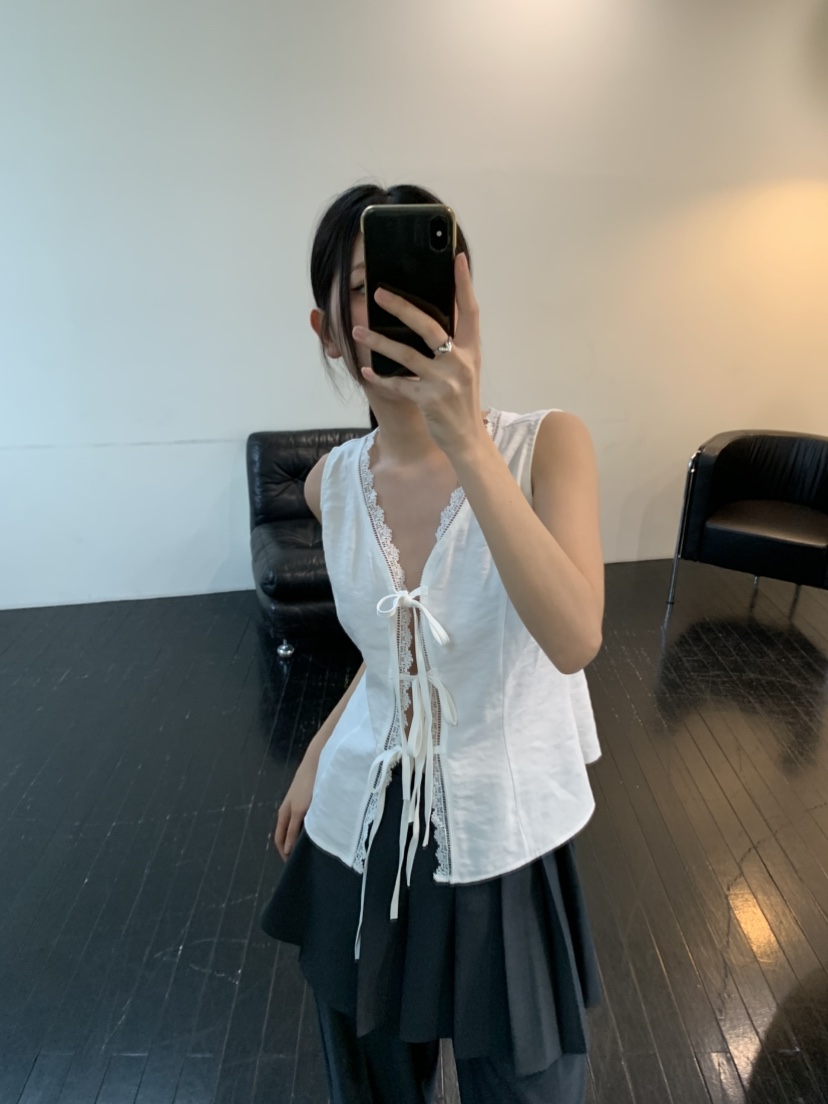 MURMUR韓國㊣直郵東大門代購女裝新款25春夏時尚休閑吊帶背心MURMUR吊帶/背心