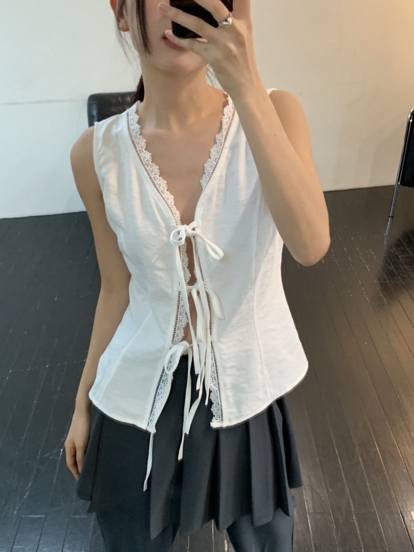 MURMUR韓國㊣直郵東大門代購女裝新款25春夏時尚休閑吊帶背心MURMUR吊帶/背心