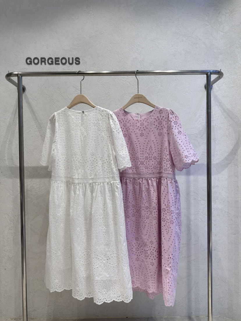 GORGEOUS韓國直郵㊣女裝新品時尚25春夏熱賣推薦休閑連衣裙GORGEOUS連衣裙