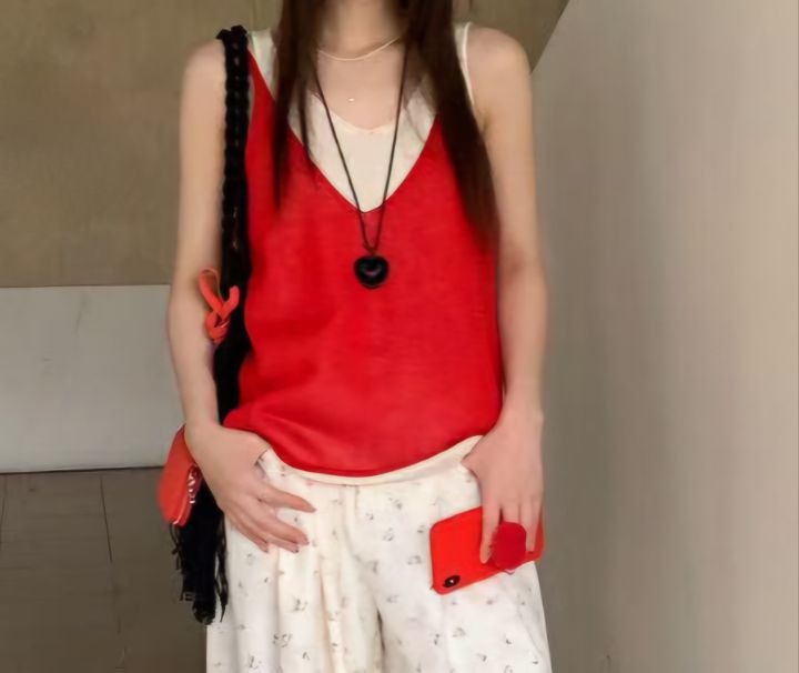 FEMME韓國㊣直郵東大門代購女裝新品時尚休閑人氣25春夏針織衫FEMME針織衫圖色3