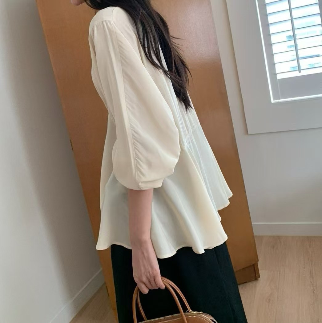 LUCKY ROOM韓國直郵㊣東大門實拍女裝新品熱賣時尚襯衫蕾絲衫LUCKY ROOM襯衫/蕾絲衫