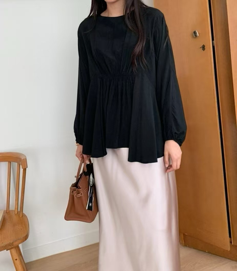 LUCKY ROOM韓國直郵㊣東大門實拍女裝新品熱賣時尚襯衫蕾絲衫LUCKY ROOM襯衫/蕾絲衫圖色3