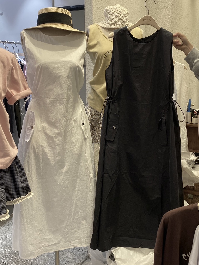 BABEL韓國直郵㊣東大門實拍女裝新款25春夏人氣熱賣推薦連衣裙BABEL連衣裙