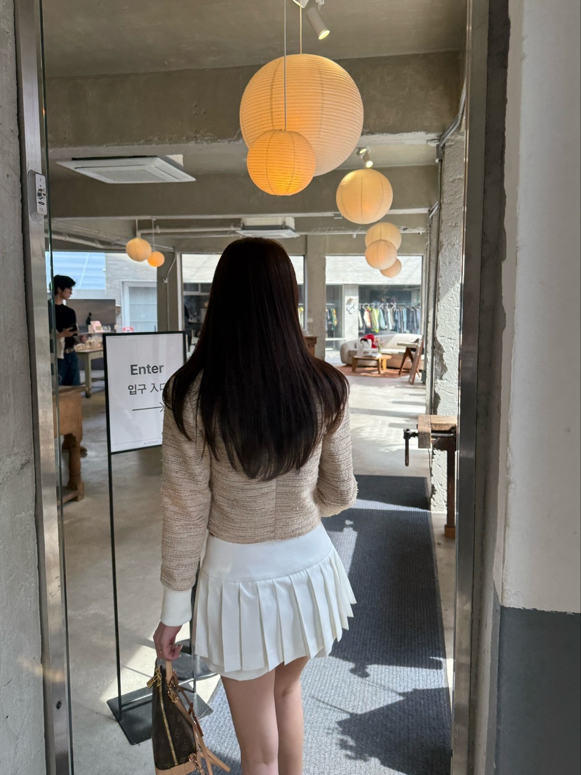 ON:UP韓國直郵㊣女裝新款熱賣休閑時尚推薦人氣25春夏裙褲百褶ON:UP裙褲