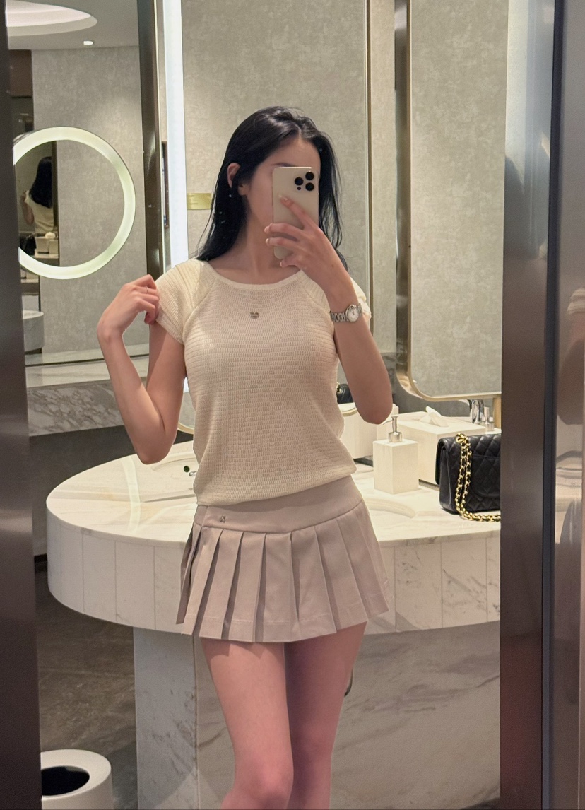 ON:UP韓國直郵㊣女裝新款熱賣休閑時尚推薦人氣25春夏裙褲百褶ON:UP裙褲