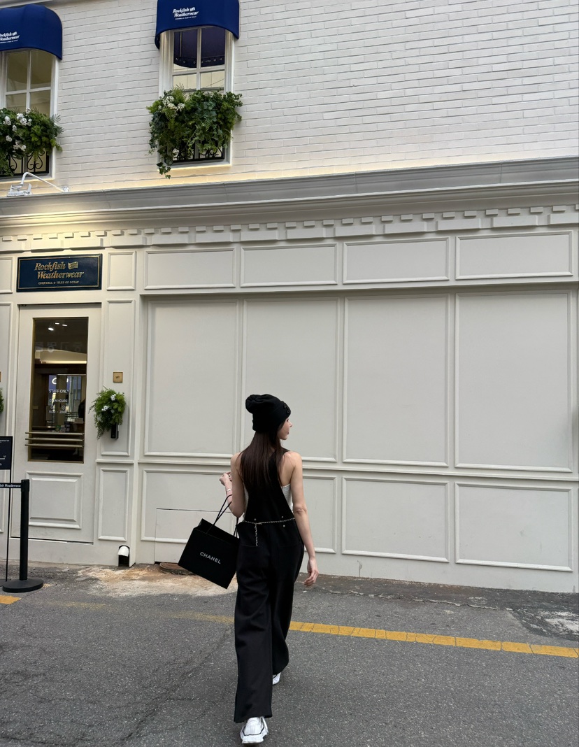 ON:UP韓國直郵㊣東大門實拍女裝新品休閑推薦時尚熱賣背帶褲ON:UP背帶褲