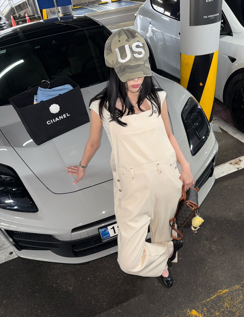 ON:UP韓國直郵㊣東大門實拍女裝新品休閑推薦時尚熱賣背帶褲ON:UP背帶褲