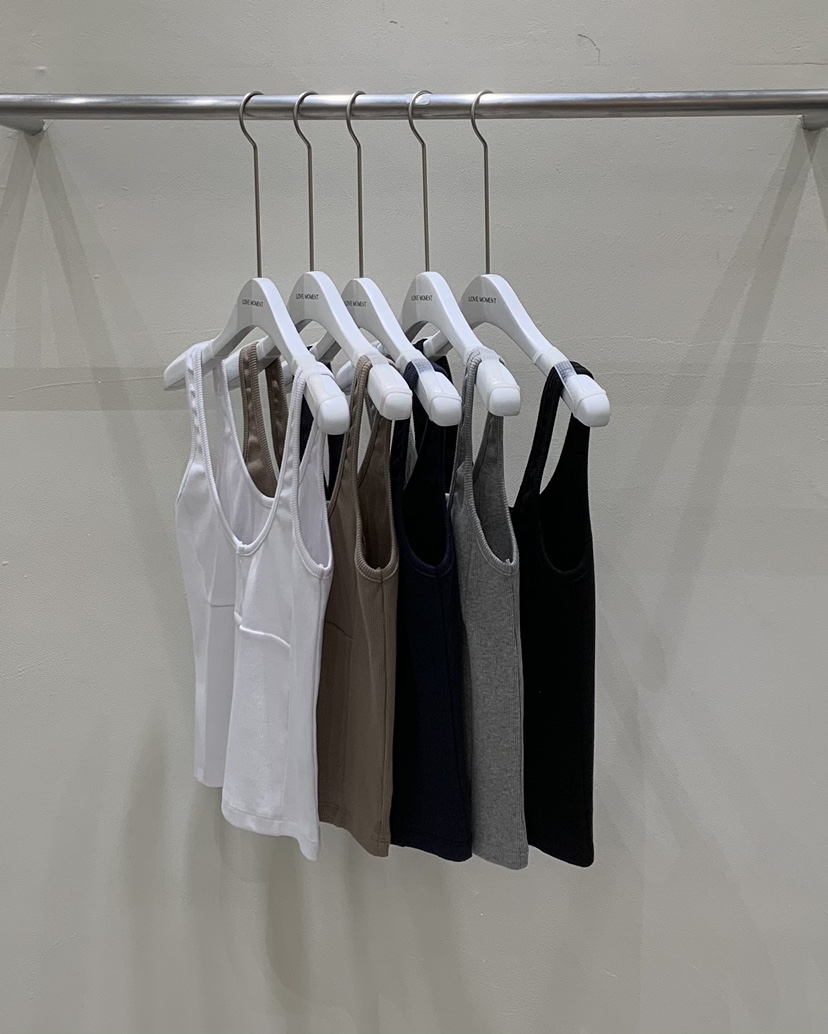 LOVE MOMENT韓國㊣直郵東大門代購女裝新品休閑時尚吊帶背心LOVE MOMENT吊帶/背心