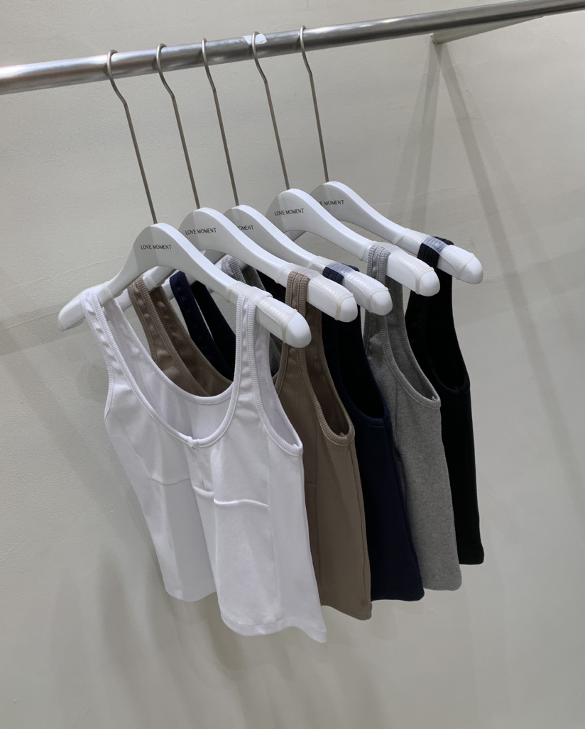 LOVE MOMENT韓國㊣直郵東大門代購女裝新品休閑時尚吊帶背心LOVE MOMENT吊帶/背心