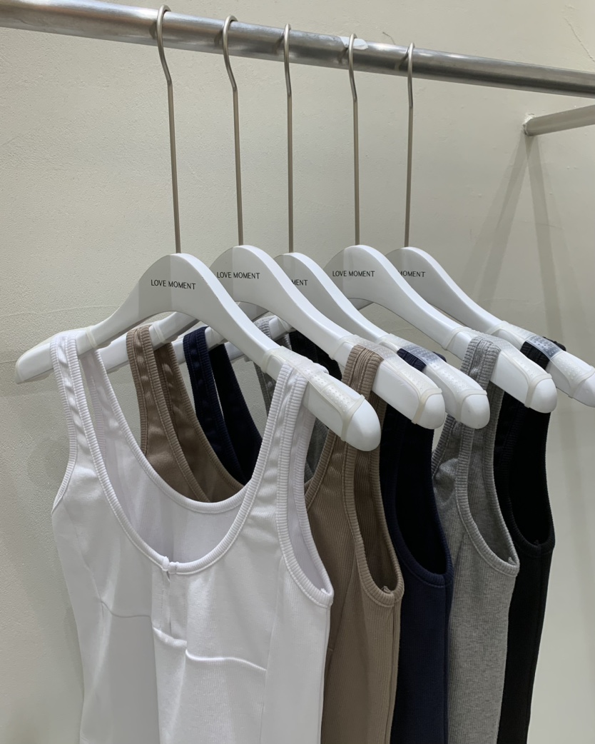 LOVE MOMENT韓國㊣直郵東大門代購女裝新品休閑時尚吊帶背心LOVE MOMENT吊帶/背心