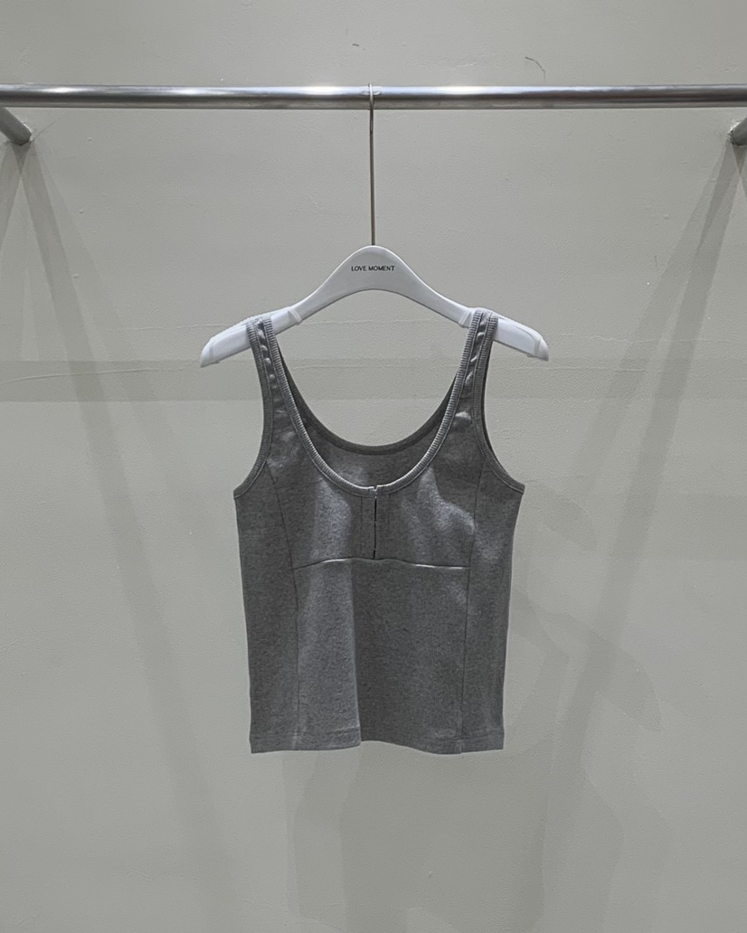LOVE MOMENT韓國㊣直郵東大門代購女裝新品休閑時尚吊帶背心LOVE MOMENT吊帶/背心圖色4
