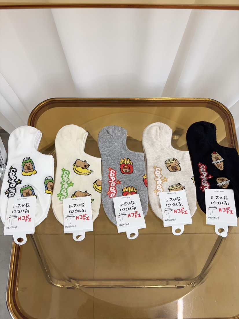 CACTUS-Q韓國直郵㊣女裝新品熱賣時尚推薦人氣25春夏休閑襪子CACTUS十雙起/可混搭襪子