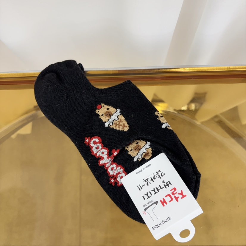 CACTUS-Q韓國直郵㊣女裝新品熱賣時尚推薦人氣25春夏休閑襪子CACTUS十雙起/可混搭襪子圖色5