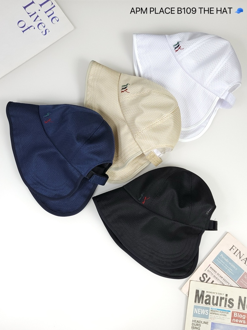 THE HAT-P韓國㊣直郵東大門代購女裝新品時尚帽子漁夫帽刺繡THE HAT帽子