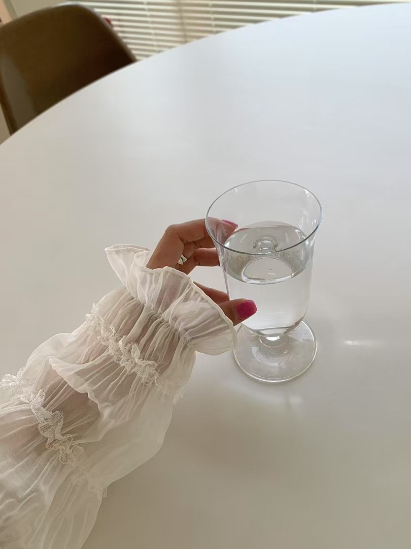 SENDTWO韓國㊣直郵東大門代購女裝新款25春夏人氣襯衫蕾絲衫SENDTWO襯衫/蕾絲衫