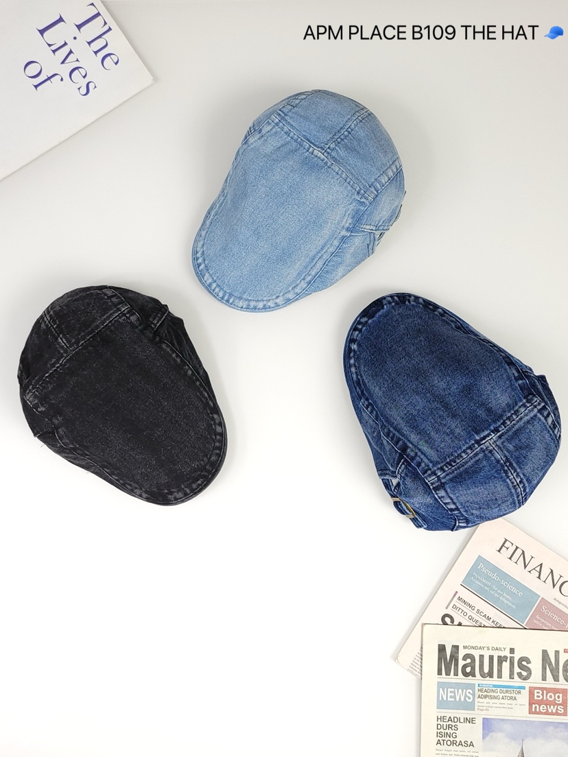 THE HAT-P韓國直郵㊣女裝新款推薦熱賣休閑25春夏時尚帽子THE HAT帽子