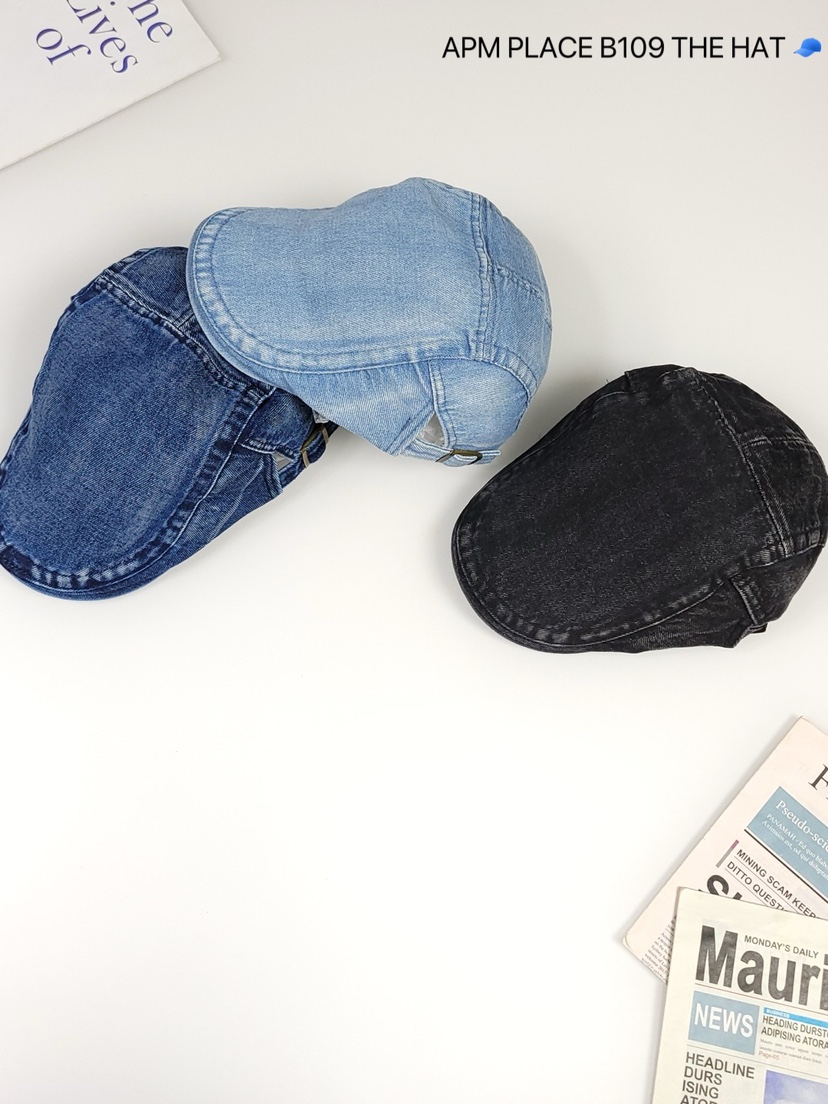 THE HAT-P韓國直郵㊣女裝新款推薦熱賣休閑25春夏時尚帽子THE HAT帽子