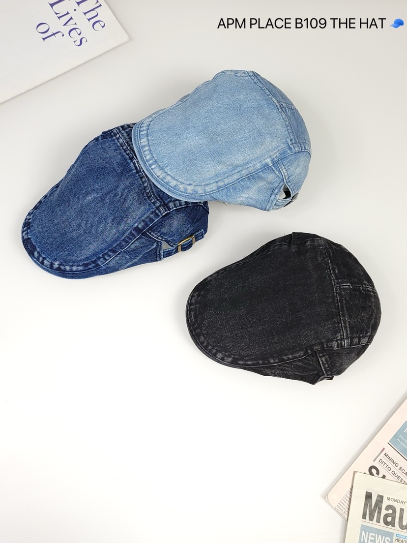 THE HAT-P韓國直郵㊣女裝新款推薦熱賣休閑25春夏時尚帽子THE HAT帽子