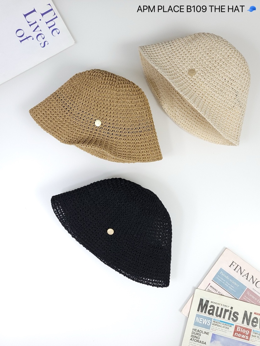 THE HAT-P直郵韓國代購㊣女裝新品25春夏推薦休閑時尚帽子THE HAT帽子