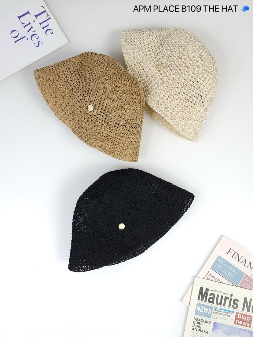 THE HAT-P直郵韓國代購㊣女裝新品25春夏推薦休閑時尚帽子THE HAT帽子