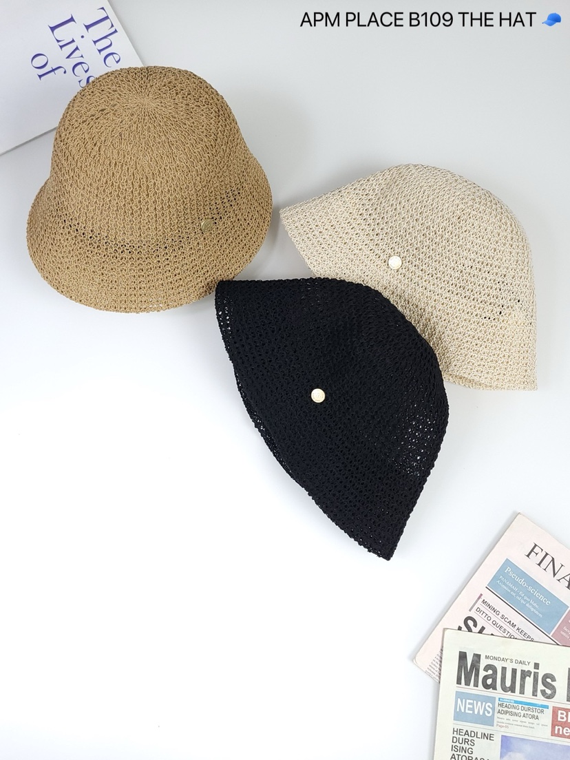 THE HAT-P直郵韓國代購㊣女裝新品25春夏推薦休閑時尚帽子THE HAT帽子