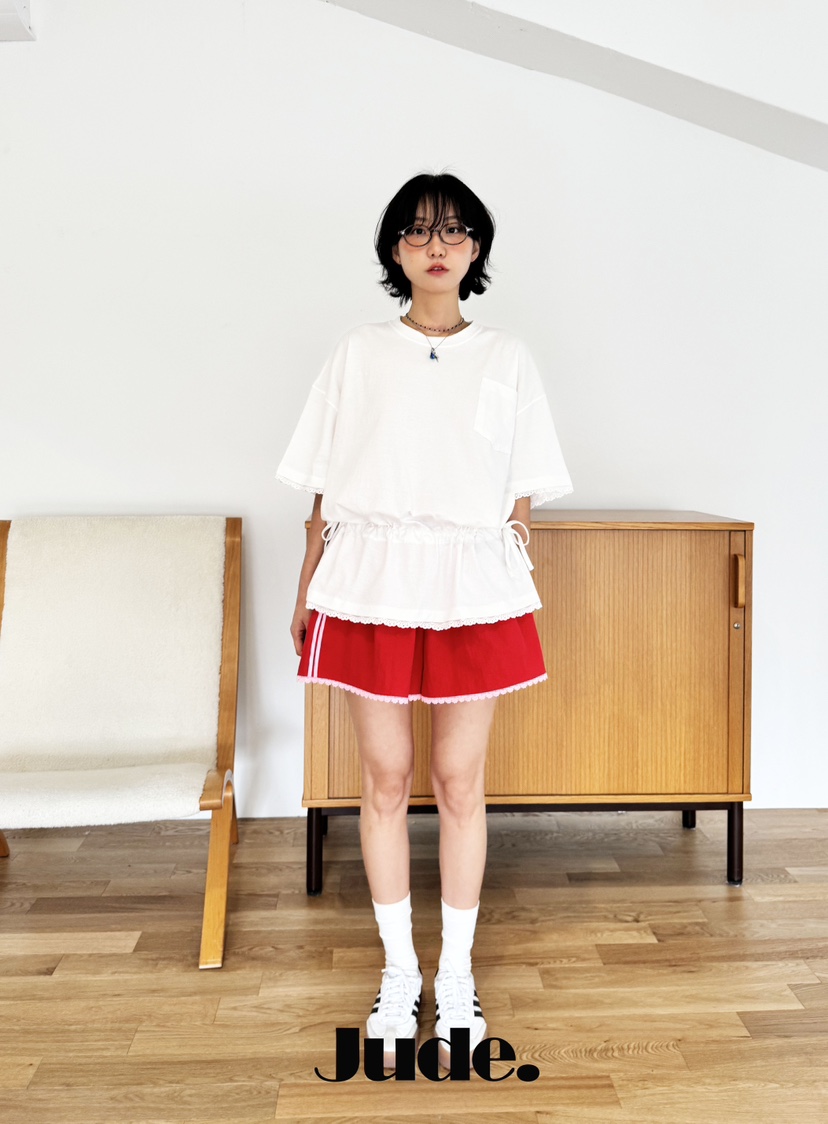 HEYJUDE韓國直郵㊣東大門實拍女裝新款熱賣人氣休閑推薦T恤HEYJUDET恤圖色3