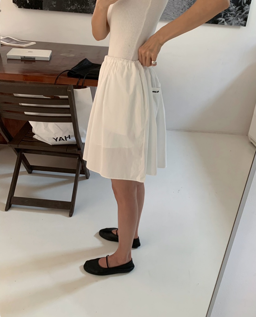 A Flan韓國直郵㊣女裝新款25春夏推薦時尚人氣熱賣休閑短裙AFN/A Flan短裙