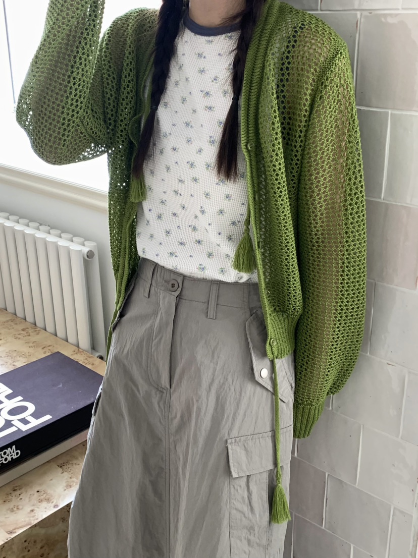 PEBBLE韓國直郵㊣女裝新款推薦休閑時尚熱賣人氣25春夏針織衫PEBBLE/LAYER針織衫