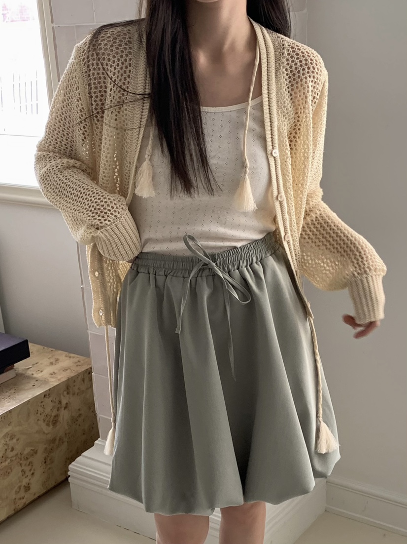 PEBBLE韓國直郵㊣女裝新款推薦休閑時尚熱賣人氣25春夏針織衫PEBBLE/LAYER針織衫