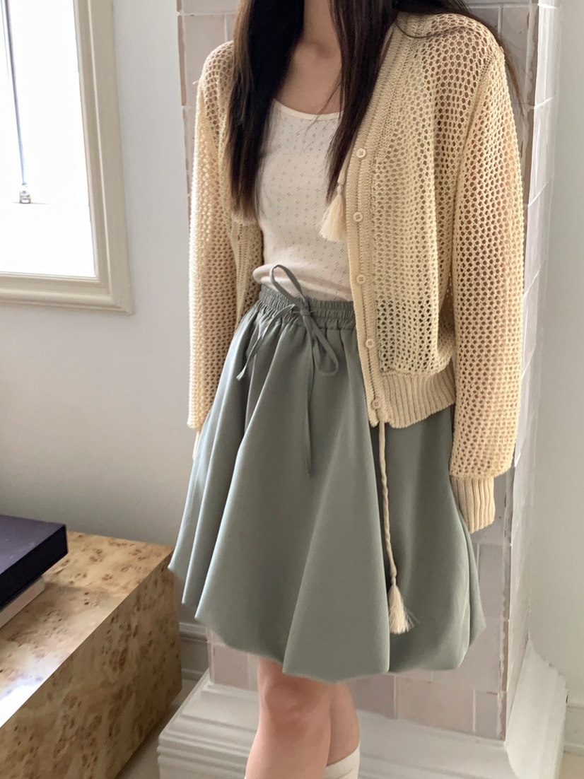 PEBBLE韓國直郵㊣女裝新款推薦休閑時尚熱賣人氣25春夏針織衫PEBBLE/LAYER針織衫
