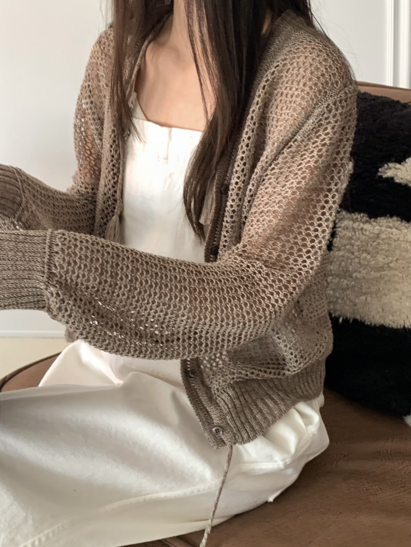 PEBBLE韓國直郵㊣女裝新款推薦休閑時尚熱賣人氣25春夏針織衫PEBBLE/LAYER針織衫