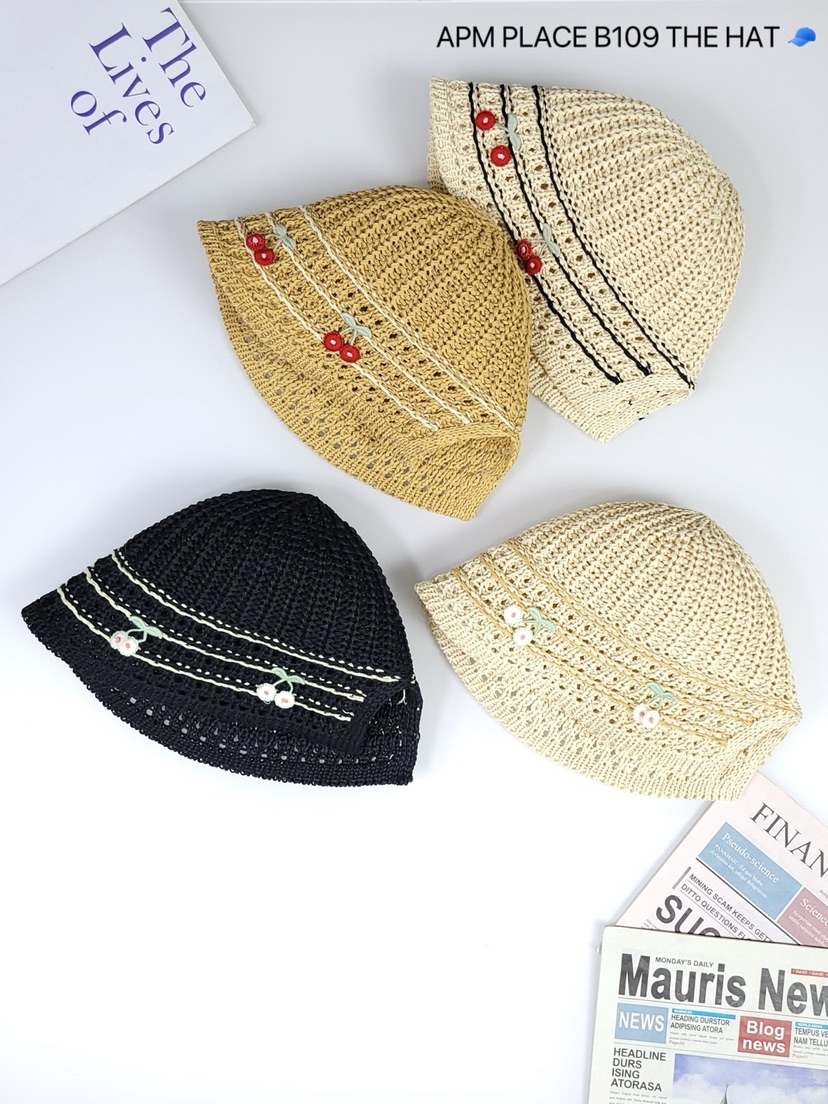 THE HAT-P韓國㊣直郵東大門代購女裝新款時尚休閑帽子漁夫帽THE HAT帽子