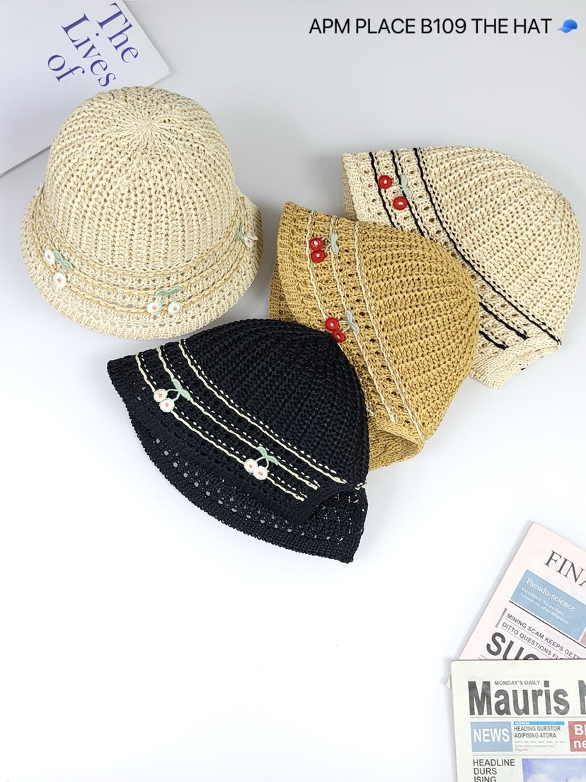 THE HAT-P韓國㊣直郵東大門代購女裝新款時尚休閑帽子漁夫帽THE HAT帽子