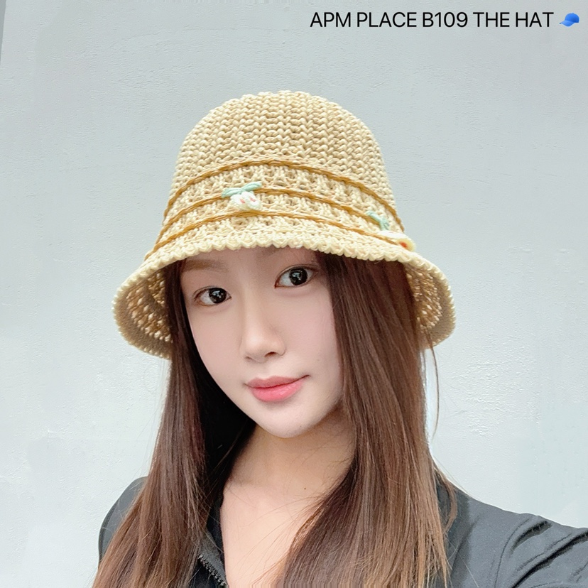 THE HAT-P韓國㊣直郵東大門代購女裝新款時尚休閑帽子漁夫帽THE HAT帽子