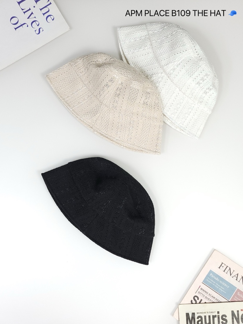 THE HAT-P直郵韓國代購㊣女裝新款熱賣推薦帽子蕾絲花花呢THE HAT帽子