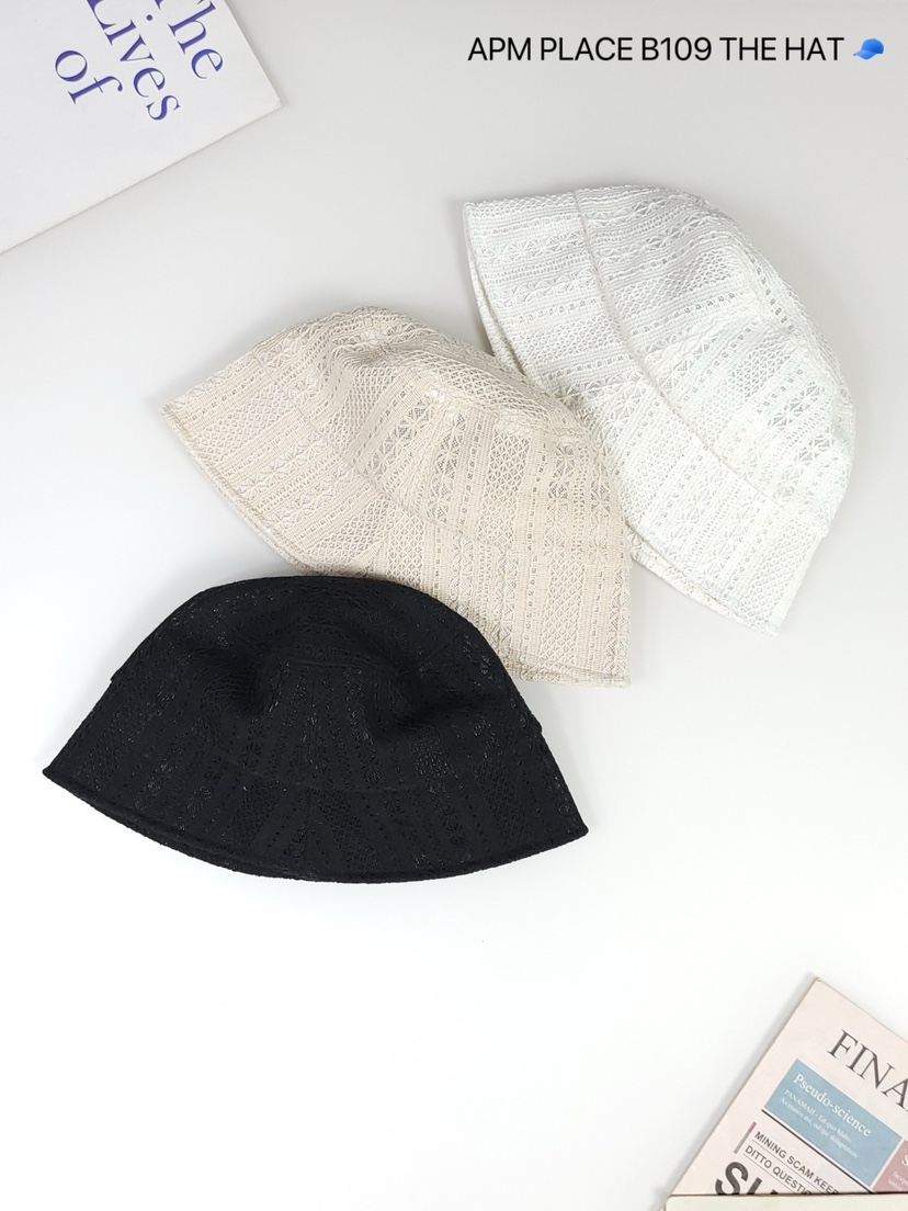 THE HAT-P直郵韓國代購㊣女裝新款熱賣推薦帽子蕾絲花花呢THE HAT帽子