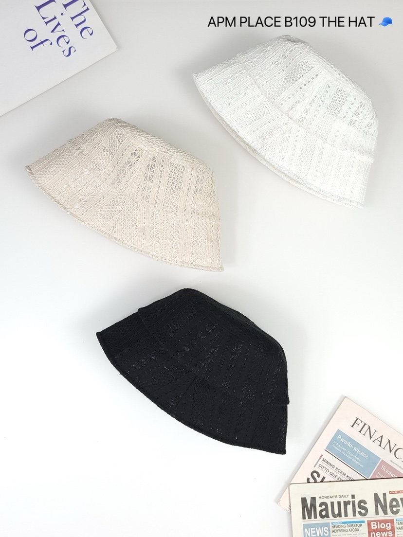 THE HAT-P直郵韓國代購㊣女裝新款熱賣推薦帽子蕾絲花花呢THE HAT帽子