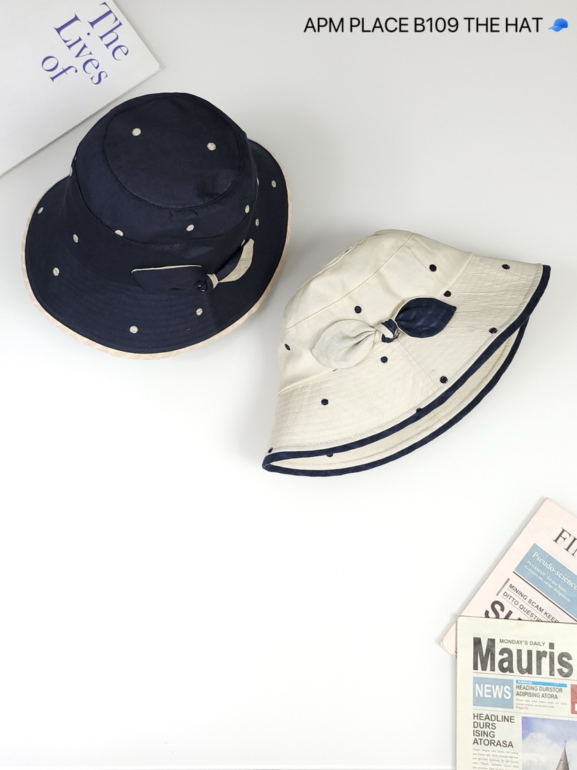 THE HAT-P直郵韓國代購㊣女裝新品推薦25春夏休閑帽子漁夫帽THE HAT帽子