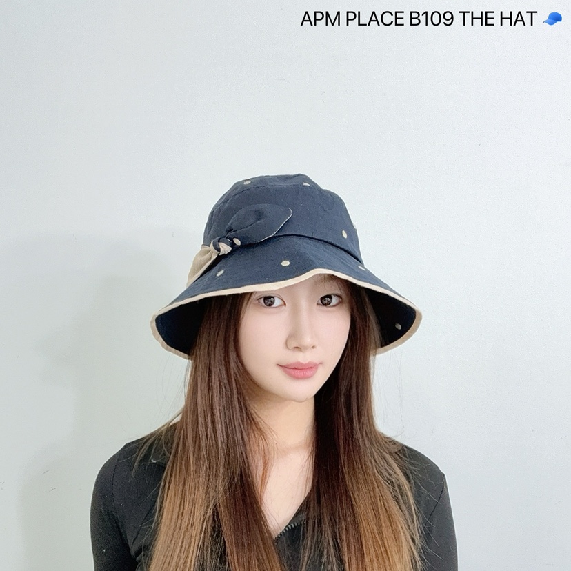 THE HAT-P直郵韓國代購㊣女裝新品推薦25春夏休閑帽子漁夫帽THE HAT帽子圖色2