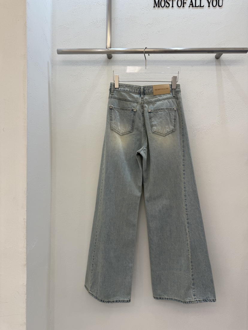 MOST OF ALL U韓國直郵㊣東大門實拍女裝新品熱賣25春夏褲子MOST OF ALL U褲子