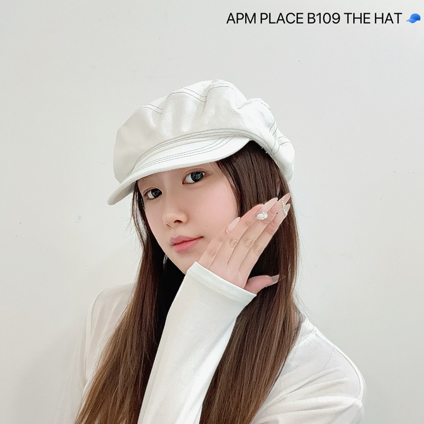 THE HAT-P直郵韓國代購㊣女裝新品時尚推薦25春夏人氣帽子THE HAT帽子圖色2
