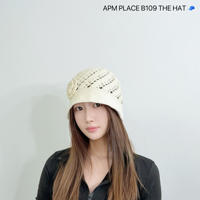 THE HAT-P韓國直郵㊣東大門實拍女裝新品熱賣25春夏推薦帽子THE HAT帽子圖色2