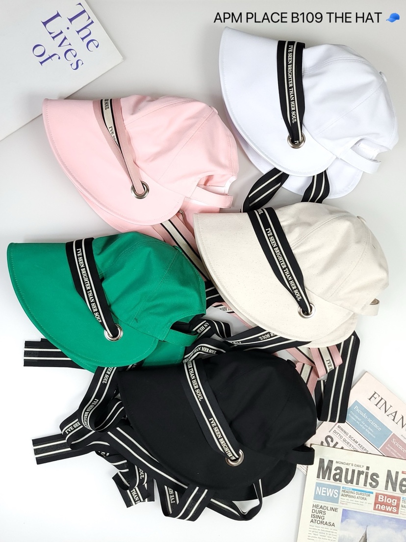 THE HAT-P直郵韓國代購㊣女裝新品休閑人氣25春夏帽子漁夫帽THE HAT帽子