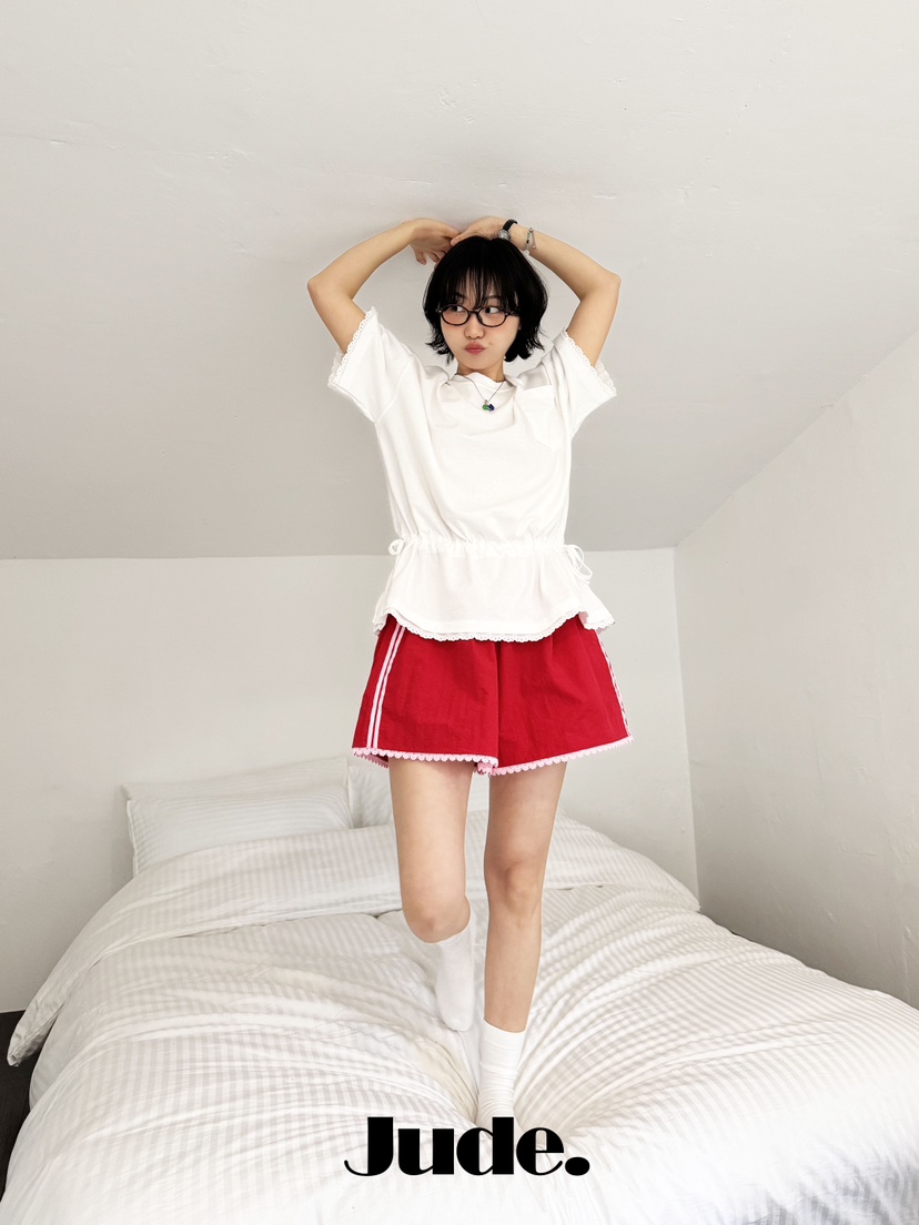 HEYJUDE直郵韓國代購㊣女裝新款休閑25春夏推薦熱賣人氣短褲HEYJUDE短褲
