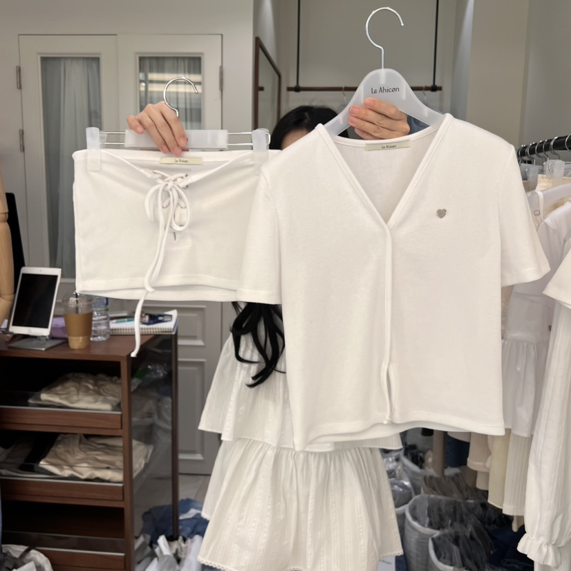 LE AHICON直郵韓國代購㊣女裝新款熱賣25春夏休閑時尚套裝Le Ahicon套裝