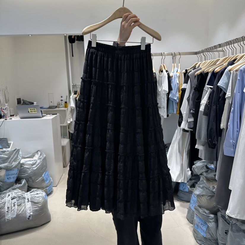 RICH SISTER韓國直郵㊣女裝新品時尚休閑熱賣25春夏人氣長裙RICH SISTER長裙圖色2