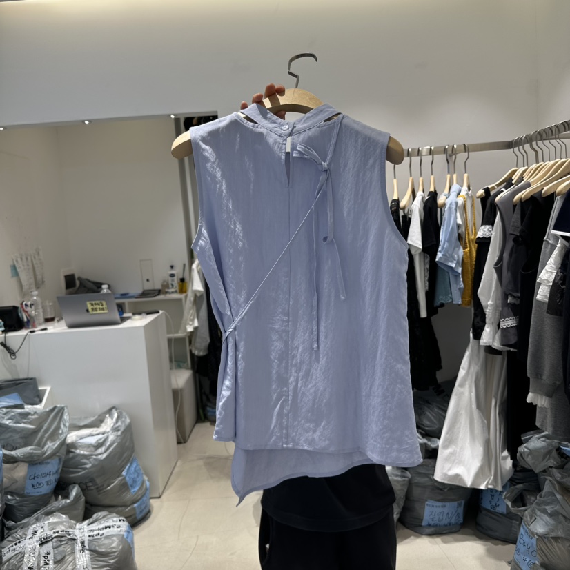 RICH SISTER韓國直郵㊣東大門實拍女裝新品25春夏吊帶背心含包RICH SISTER吊帶/背心