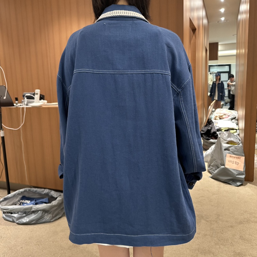 REPERTORY韓國㊣直郵東大門代購女裝新款熱賣25春夏時尚夾克REPERTORY夾克